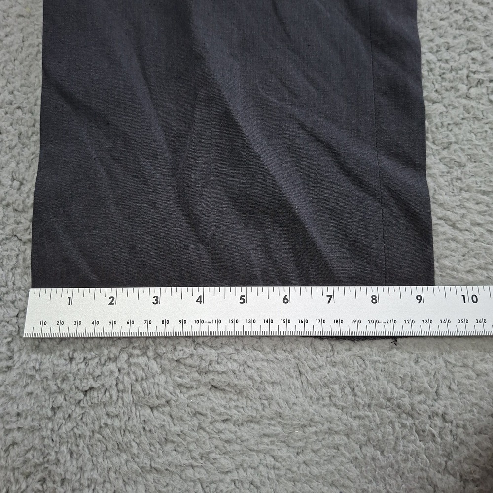 NEW Ballin Relax Pants 38 Manchester Linen Blend Pleated Blue Gray Dress - Picture 6 of 8